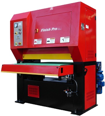 GMC Machinery Finish Pro 25” x 60” Metal Wide Belt Sander Deburring & Finishing Machine FP-2560