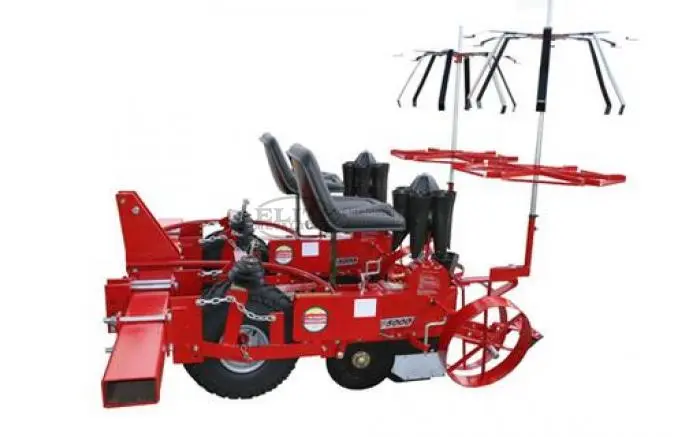 Mechanical Transplanter Packing Wheel Transplanter Model