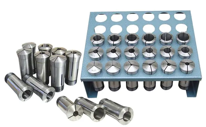 Jet JET — 35-Piece Premium 5C Collet Set with Rack 650016