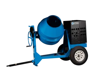 Bartell Global 9.5 cu. ft. Capacity Concrete Mixer with Honda GX240 Engine