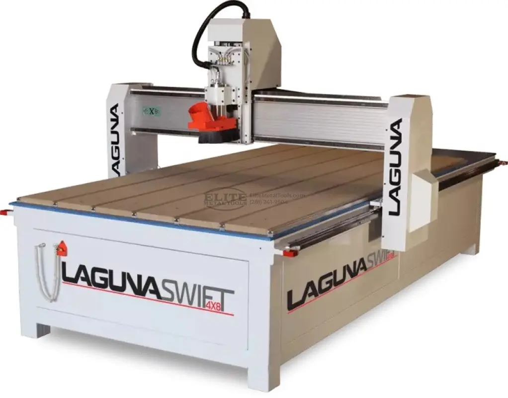 Laguna Tools Swift 4’ x 8’ 3 HP 220V Single Phase CNC Router Table MCNC
