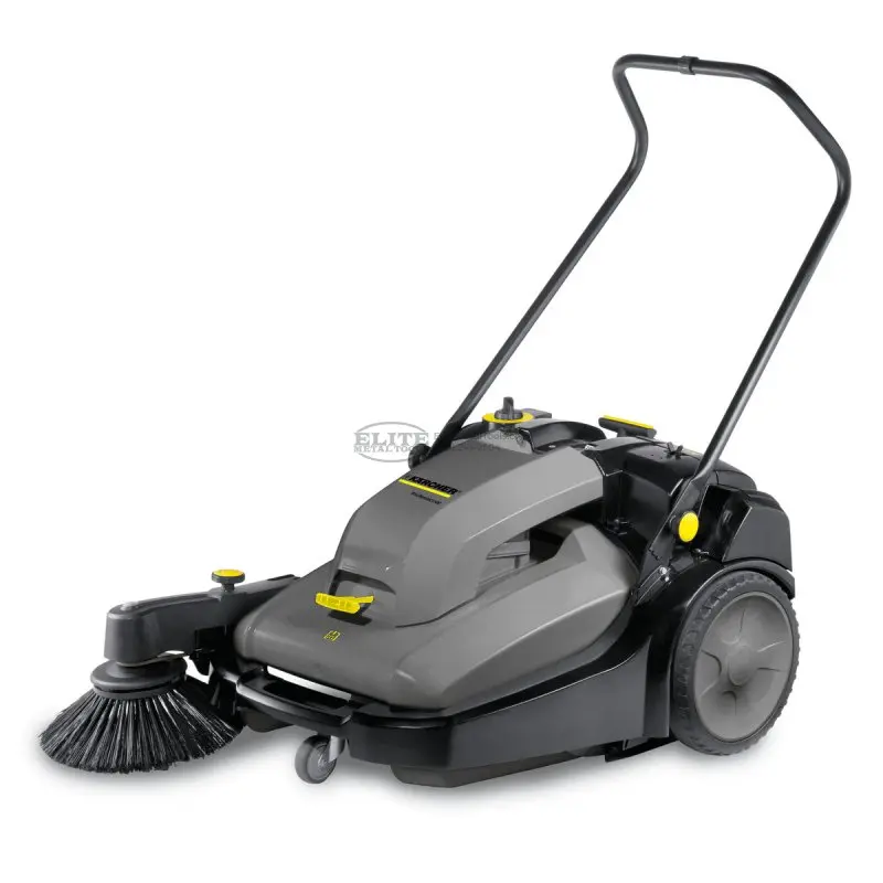 Karcher KM 70 Liter Battery Powered Walk Behind Indoor and Outdoor Sweeper