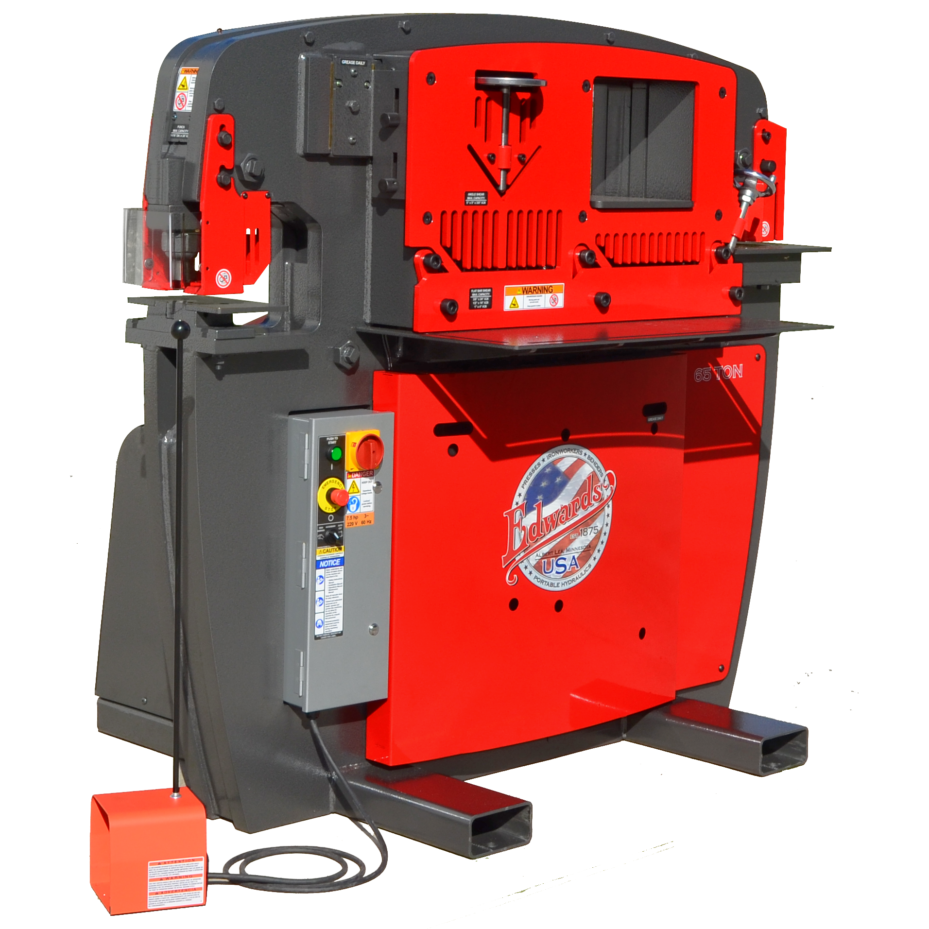 Edwards 65 Ton "Jaws IV" Ironworker Elite Metal Tools