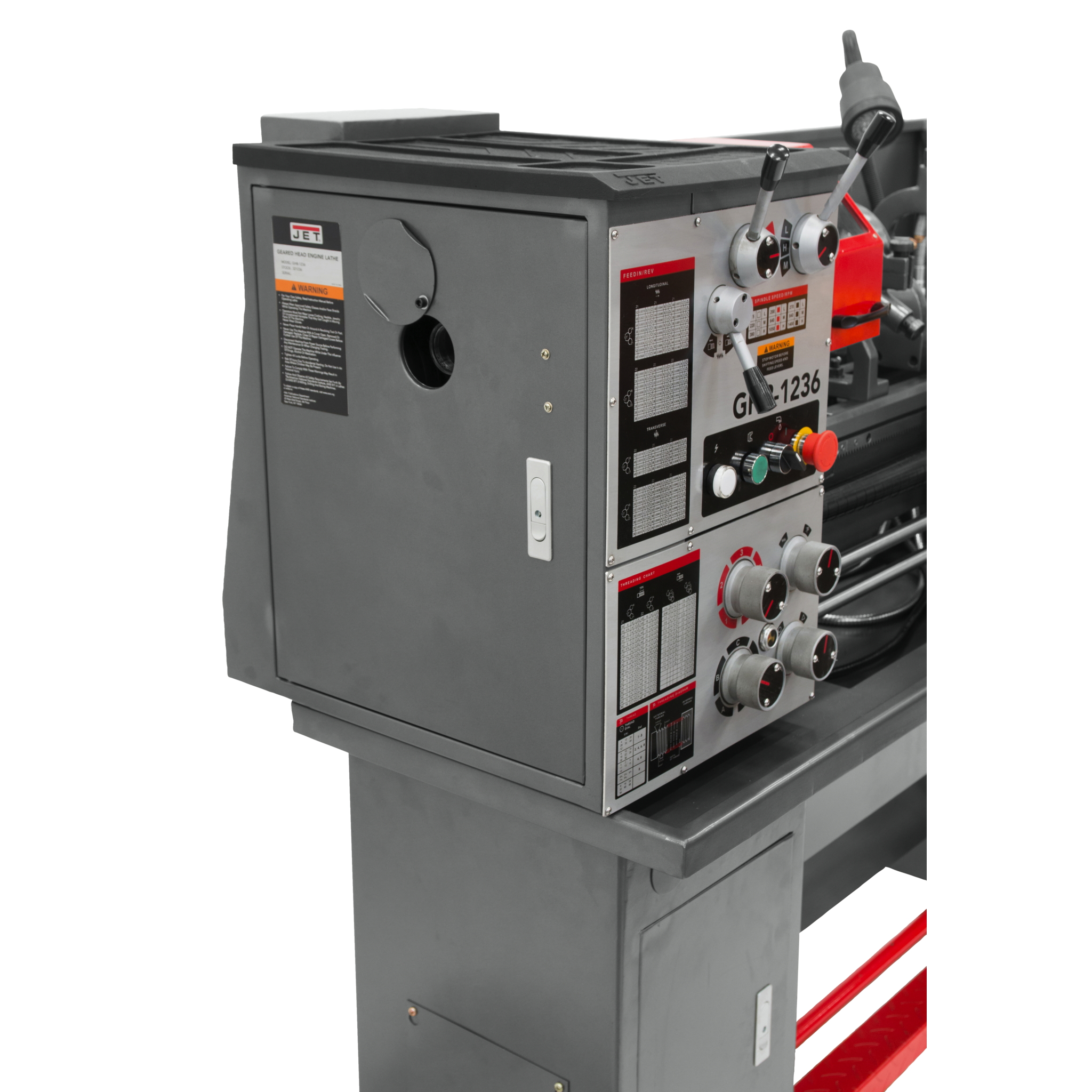 Jet GHB1236 Geared Head Bench Lathe in Jet Metalworking, Turning