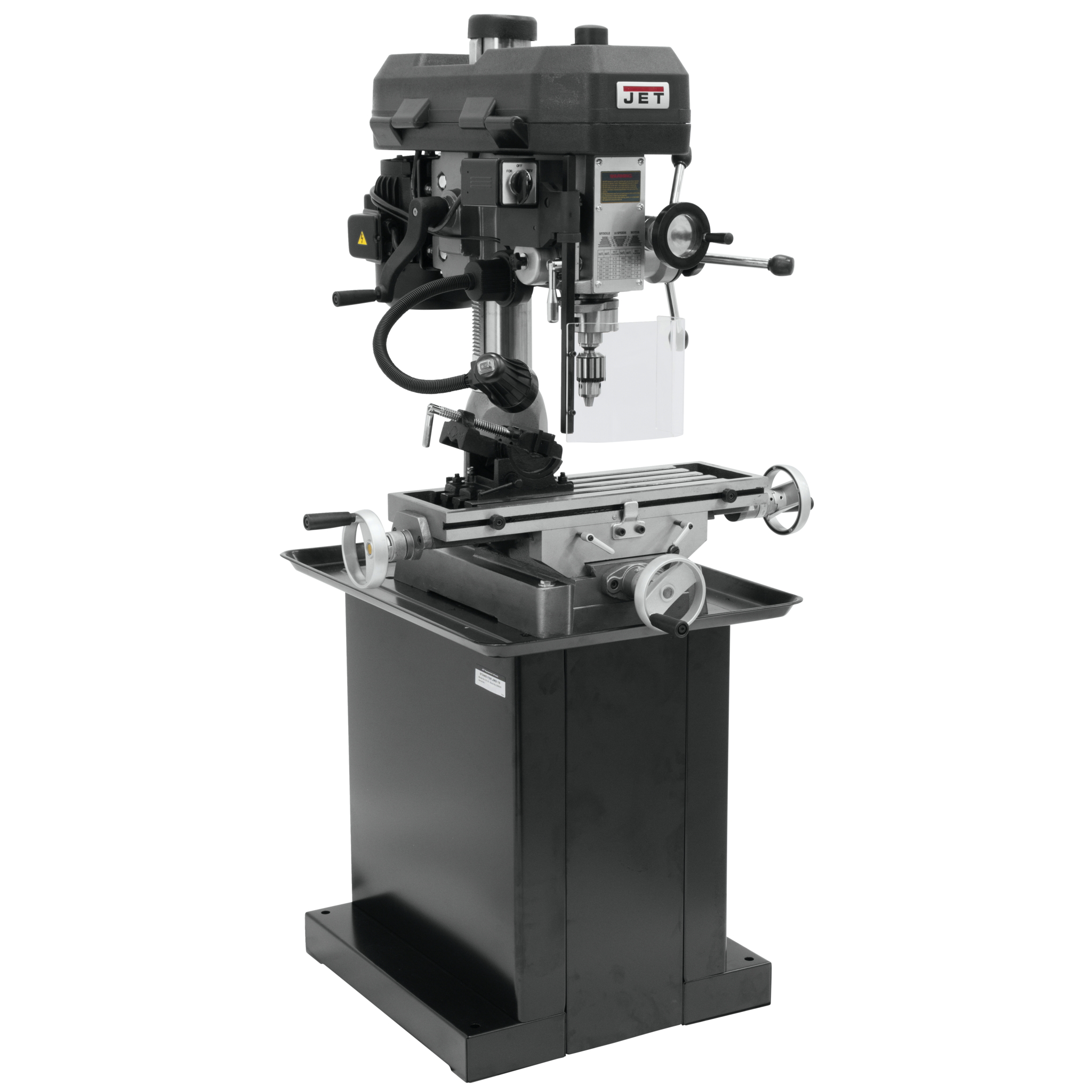 Jet JMD15 Mill/Drill With R8 Taper 115/230V 1Ph 350017 Elite Metal