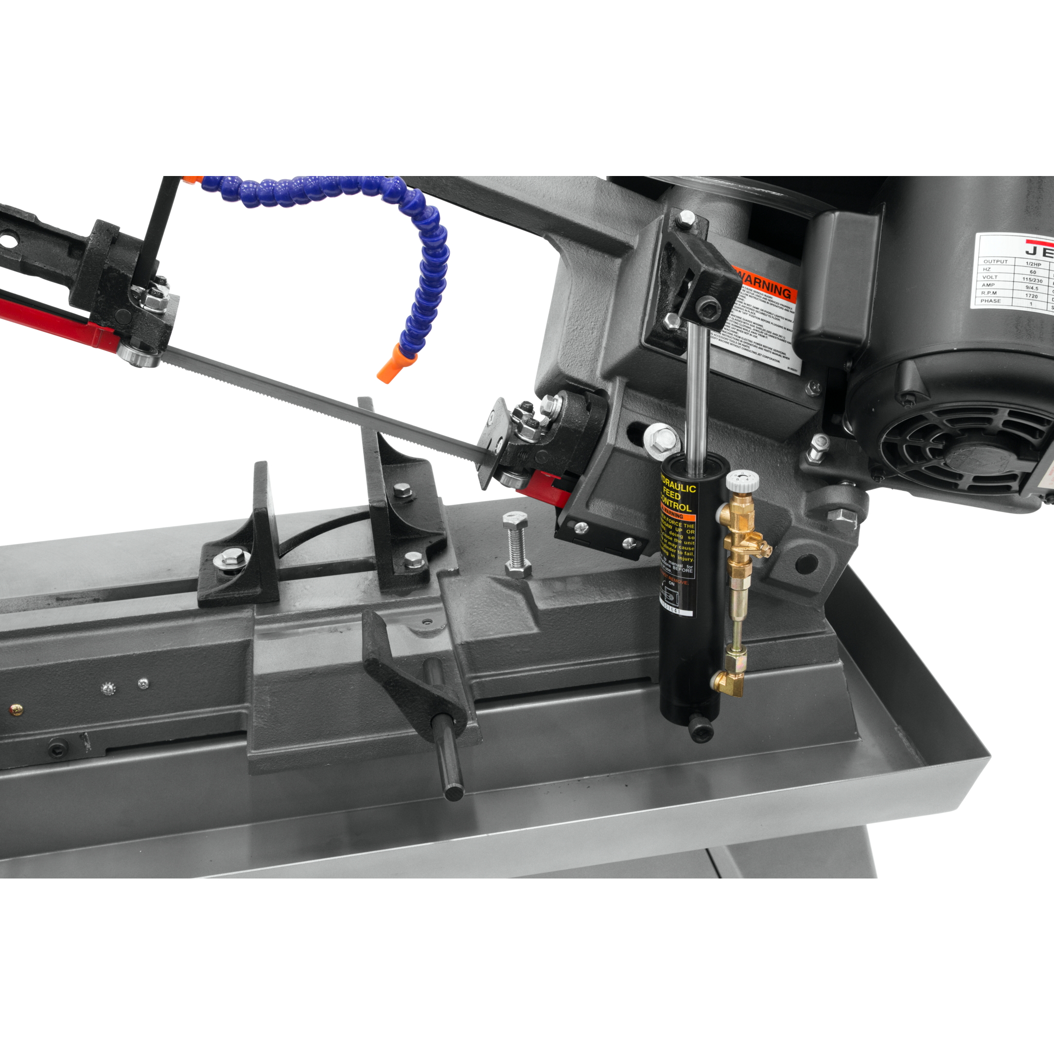 Jet J-3230 5" x 8" Horizontal Bandsaw Elite Metal Tools