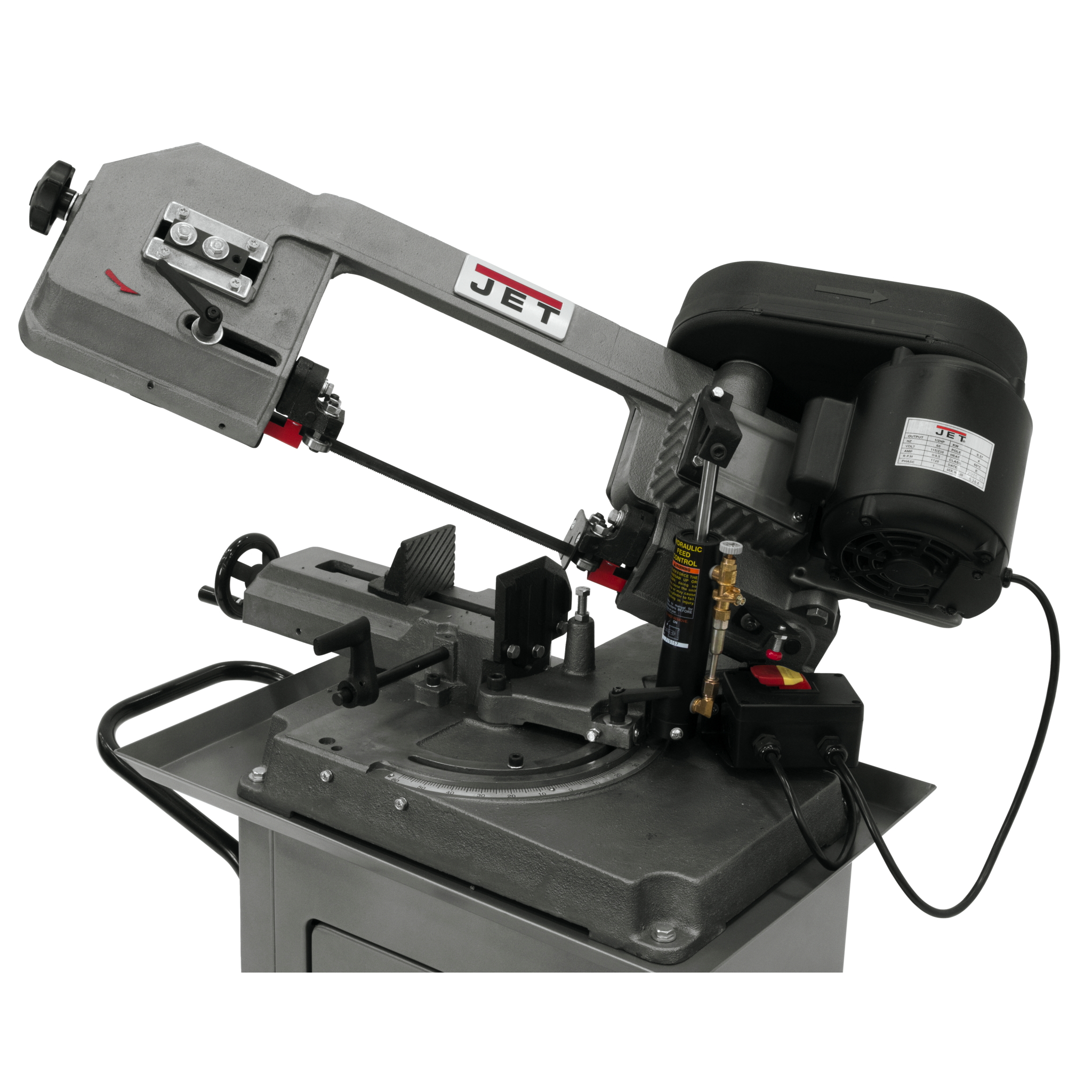 Jet HBS56S 5" x 6" Swivel Head Mitering Bandsaw Elite Metal Tools