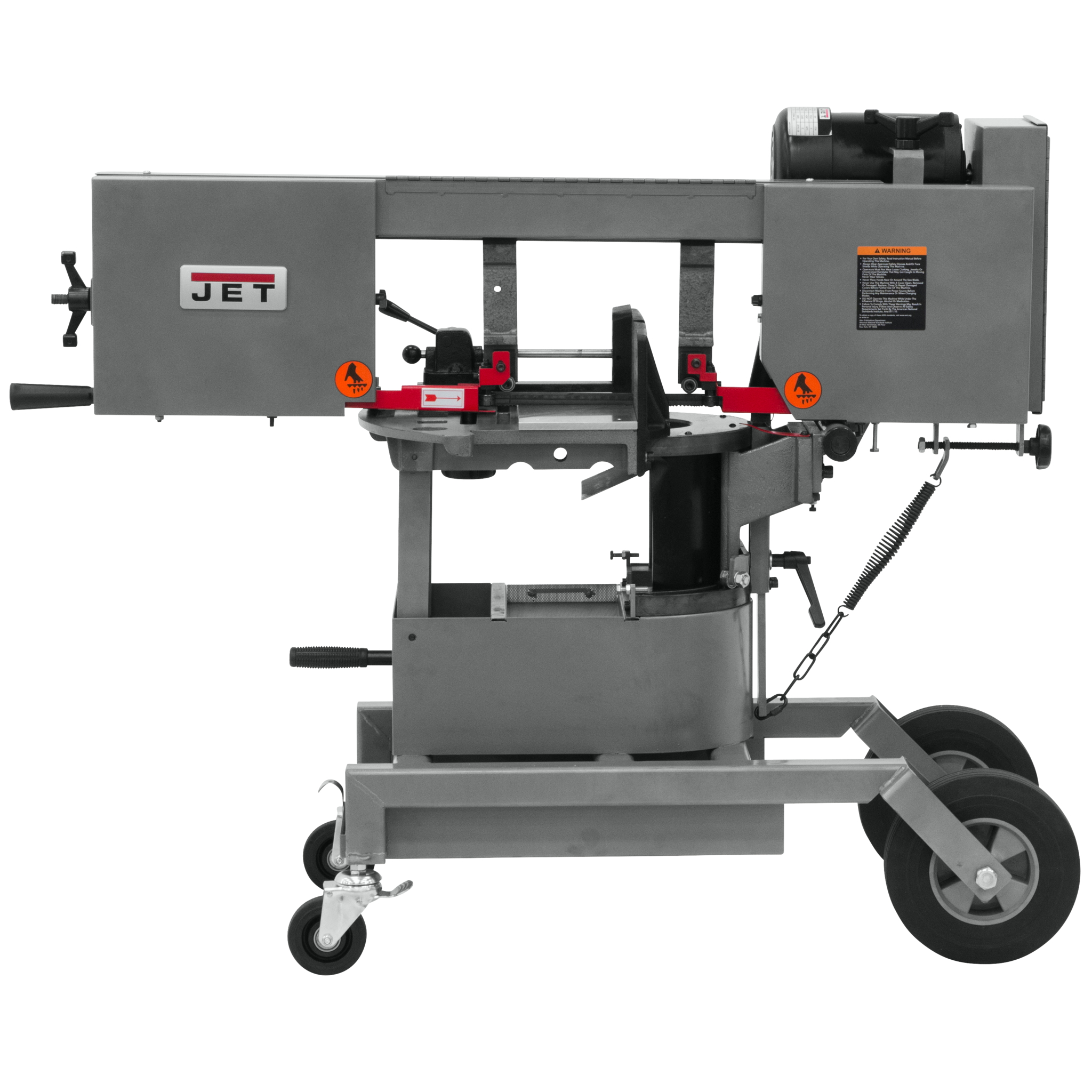 Jet The Jet JET 8” Horizontal/Vertical Dual Mitering Portable Band Saw
