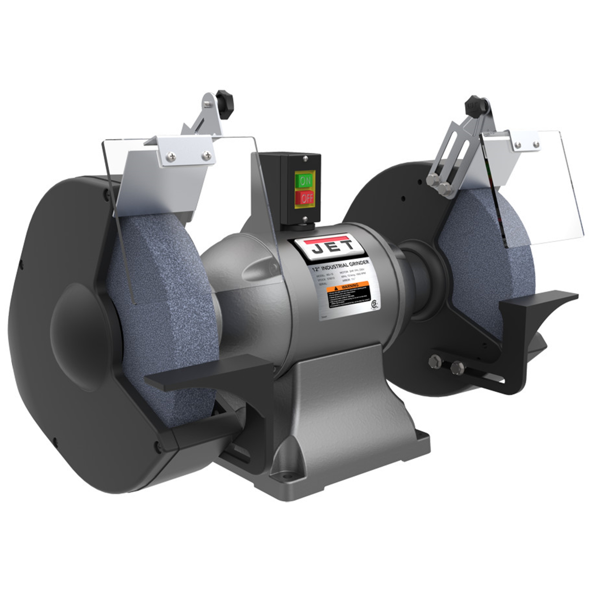 Jet IBG12, 12" Industrial Bench Grinder 578012 Elite Metal Tools