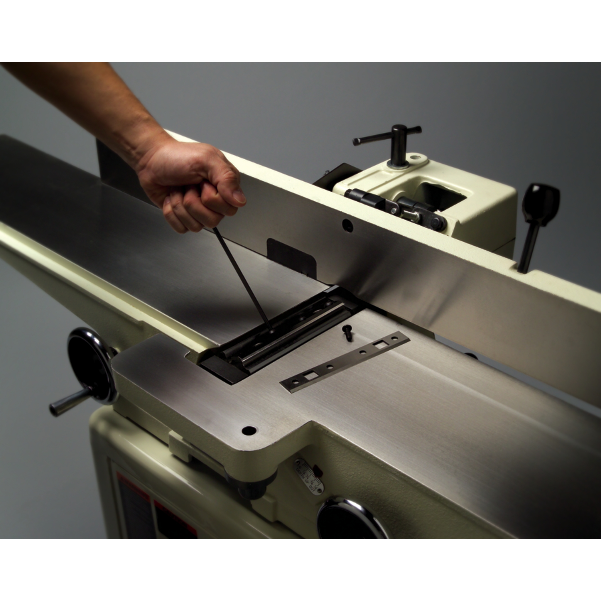 Jet JJ6CSDX 6" Deluxe Jointer with QS Knives Elite Metal Tools