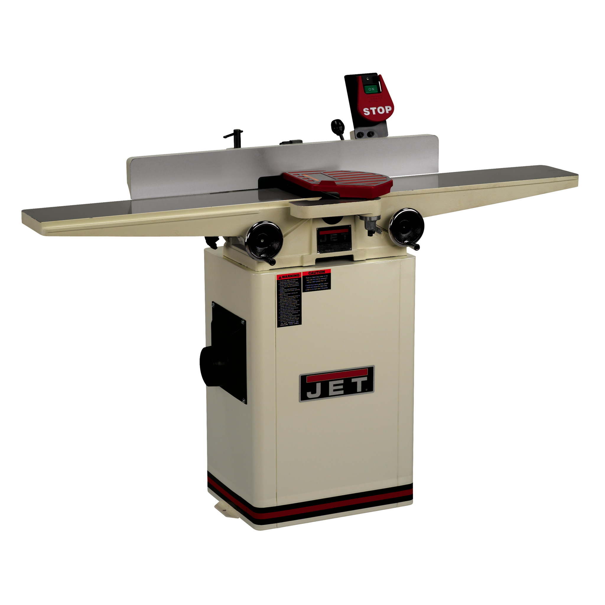 Jet JJ6HHDX 6" Long Bed Jointer with Helical Head Kit Elite Metal Tools