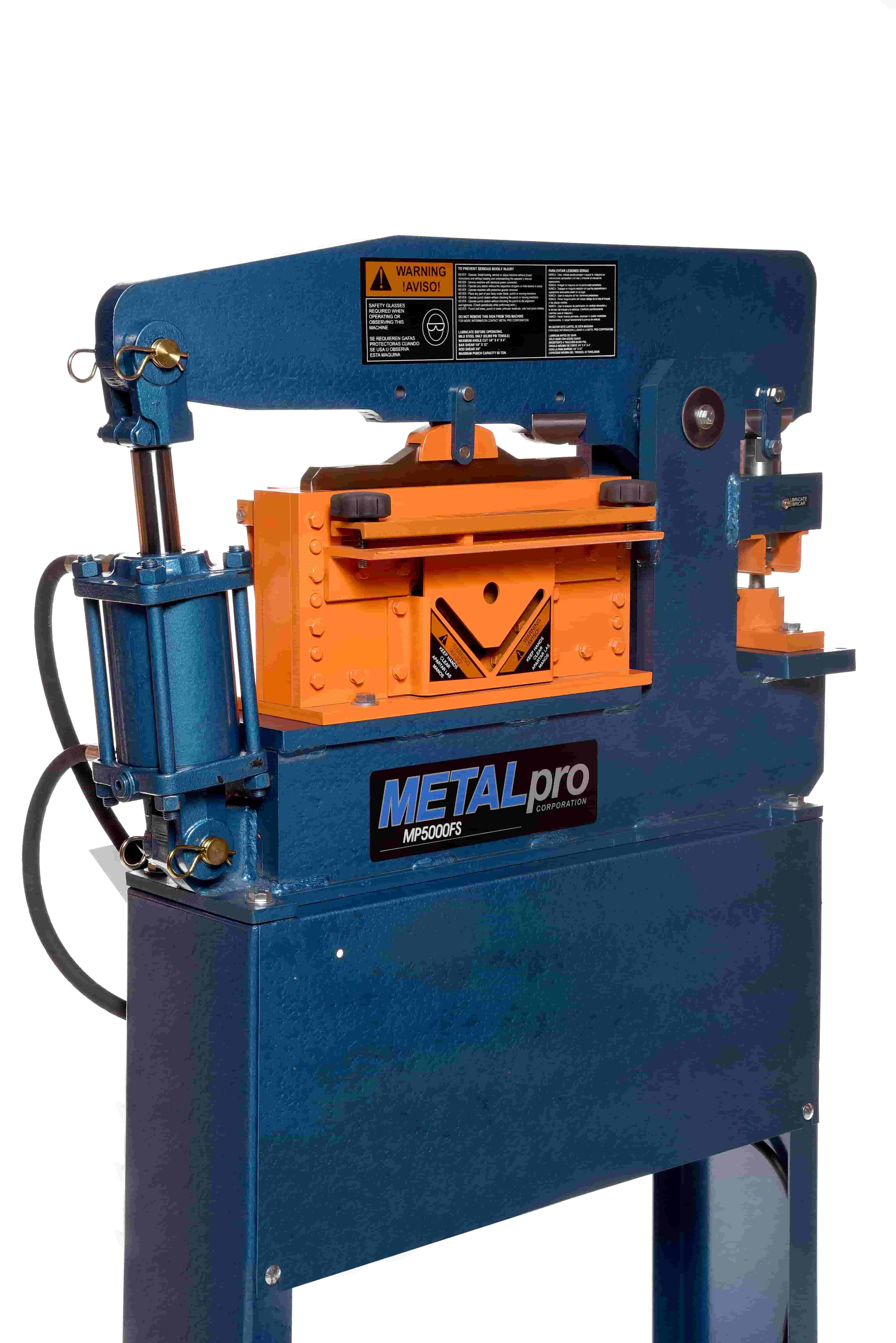 Metalpro Ironworker 50 Ton MP5000FS Elite Metal Tools