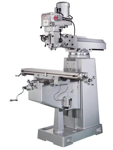 Sharp Industries 220V 54” Variable Speed Large Vertical Knee Mill with ...