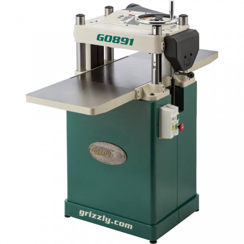 Grizzly Industrial 15 3 Hp Fixed Table Planer With Helical