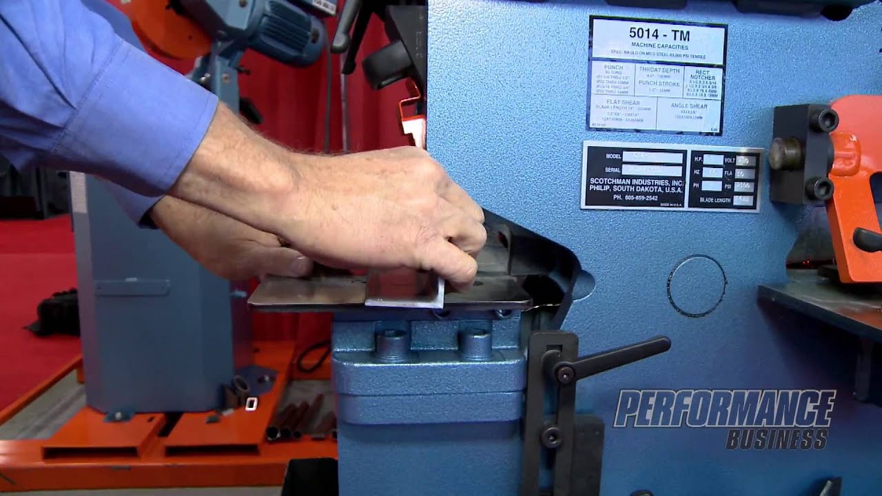 Scotchman Hydraulic Ironworker 5014ET