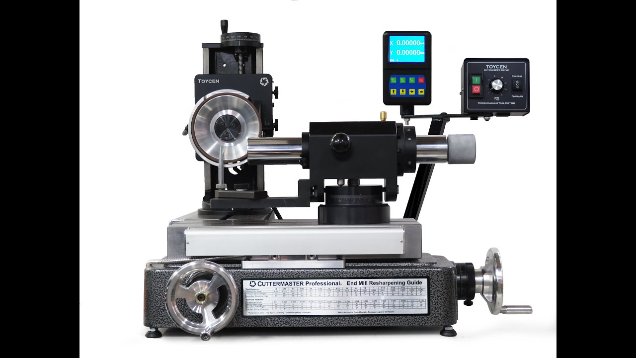 Cuttermasters 500W Professional Journeyman Tower End Mill Sharpener JXT